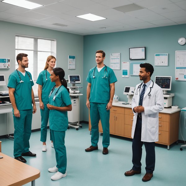 Comment un jeu de simulation de gestion d'hôpital peut-il enseigner les principes de gestion des soins de santé?