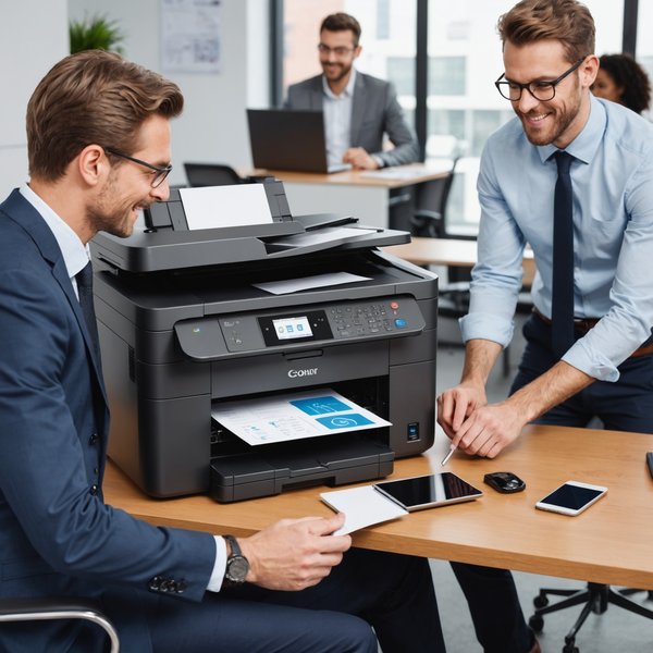 Comment configurer une imprimante réseau pour une utilisation partagée dans un bureau?