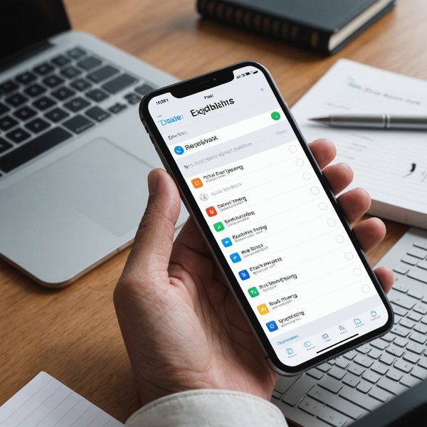 Comment configurer des rappels pour les échéances de projets professionnels sur un iPhone?